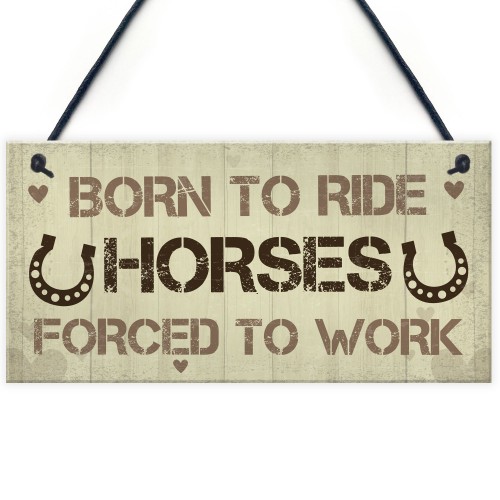 Signs About Horses Funny Horse Sign Horse Gift Pet Sign