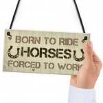 Signs About Horses Funny Horse Sign Horse Gift Pet Sign