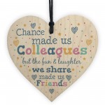 Colourful Chance Made Us Colleagues Heart Leaving Gifts