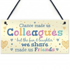 Chance Made Us Colleagues Gift for Friend Leaving Birthday Gift