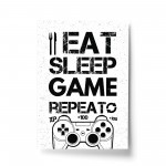 Boys Bedroom Decor White Gaming Print For Wall Boys Bedroom 