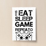 Boys Bedroom Decor White Gaming Print For Wall Boys Bedroom 