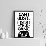 Gaming Print For Xbox Fan Boys Bedroom Decor Gift Gaming Gifts