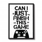 Gaming Print For Xbox Fan Boys Bedroom Decor Gift Gaming Gifts