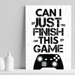 Gamer Gift For Xbox Fan Boys Bedroom Decor Gaming Sign For Wall