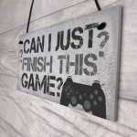Hanging Gamer Sign Boys Bedroom Decor Boys Bedroom Wall Art 