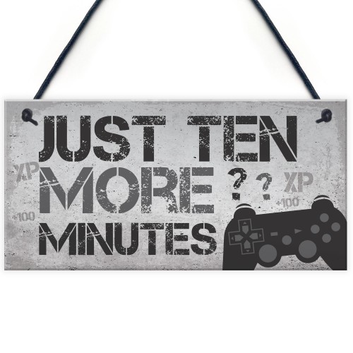 Boys Bedroom Sign Novelty Gamer Gift For Him Boys Bedroom Decor