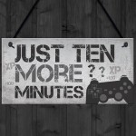 Boys Bedroom Sign Novelty Gamer Gift For Him Boys Bedroom Decor