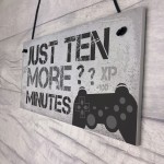 Boys Bedroom Sign Novelty Gamer Gift For Him Boys Bedroom Decor