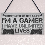 Gaming Sign For Wall Grey Gaming Sign For Boys Bedroom Wall Art 