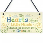 Teacher Gift Teaching Assistant Plaque Thank You Pre School Gift