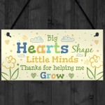 Teacher Gift Teaching Assistant Plaque Thank You Pre School Gift