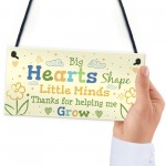 Teacher Gift Teaching Assistant Plaque Thank You Pre School Gift