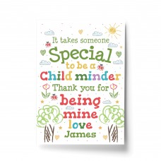 Personalised Thank You Gift Childminder Gifts Leaving School