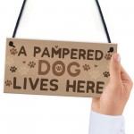Funny Dog Sign For Home Sign For Gate Pet Sign Funny Dog Gift