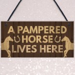 Horse Gifts For Women Horse Signs Funny Stable Gate Sign