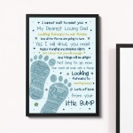 Fathers Day Gifts Daddy To Be Gifts From The Bump Baby Poem Gift