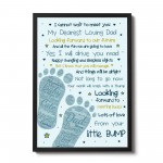 Fathers Day Gifts Daddy To Be Gifts From The Bump Baby Poem Gift