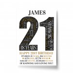 Personalised 21st Birthday Gift For Her 21st Birthday Present