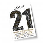 Personalised 21st Birthday Gift For Her 21st Birthday Present