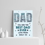 PERSONALISED Daddy Dad Fathers Day Gifts from Daughter Son