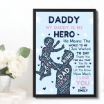 PERSONALISED Daddy Dad Grandad Fathers Day Gifts from Daughter 