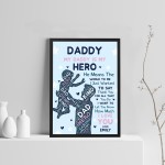 PERSONALISED Daddy Dad Grandad Fathers Day Gifts from Daughter 