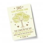 Dad Gift From Daughter Son Dad Birthday Christmas Gift Dad Print