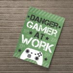 Boys Bedroom Wall Art Gaming Print For Wall Gamer Gift For Son