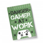 Boys Bedroom Wall Art Gaming Print For Wall Gamer Gift For Son