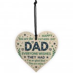 Fathers Day Gift For Dad Funny Dad Card From Daughter Son Heart