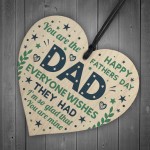 Fathers Day Gift For Dad Funny Dad Card From Daughter Son Heart