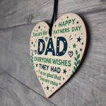 Fathers Day Gift For Dad Funny Dad Card From Daughter Son Heart