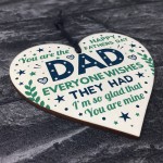 Fathers Day Gift For Dad Funny Dad Card From Daughter Son Heart