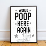 Bathroom Print For Toilet Loo Bathroom Print Funny Bathroom Art