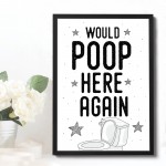 Bathroom Print For Toilet Loo Bathroom Print Funny Bathroom Art