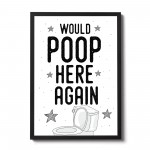 Bathroom Print For Toilet Loo Bathroom Print Funny Bathroom Art