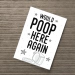 Funny Bathroom Decor Sign For Bathroom Toilet Loo Home Decor