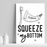 Funny Sign For The Bathroom Loo Toilet Bathroom Print Wall Art