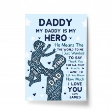 Dad Birthday Gift Personalised Dad Print Fathers Day Dad Gift 