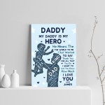Dad Birthday Gift Personalised Dad Print Fathers Day Dad Gift 