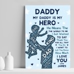 Dad Birthday Gift Personalised Dad Print Fathers Day Dad Gift 
