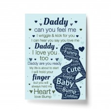 Daddy To Be Gifts Print Baby Shower Gift For Dad Birthday 