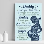 Daddy To Be Gifts Print Baby Shower Gift For Dad Birthday 