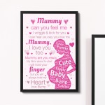 New Mum To Be Gifts Baby Shower Gifts Wall Print Mum Mummy Gifts