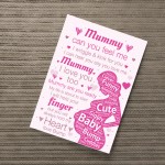 Mummy To Be Presents Mummy To Be Gift From Bump Mum Print