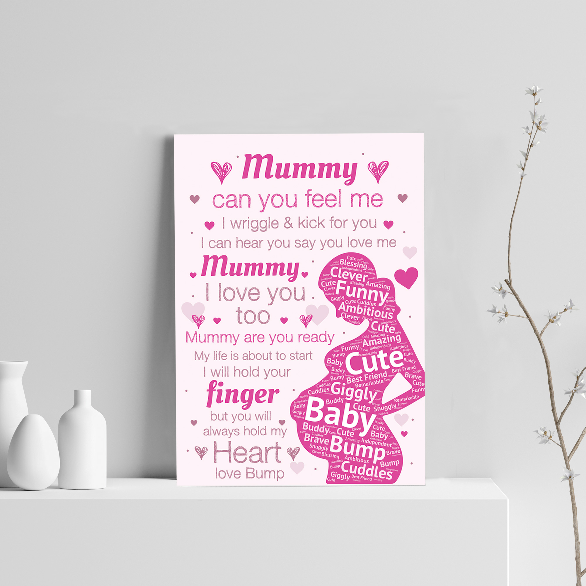 Mummy To Be Presents Mummy To Be Gift From Bump Mum Print
