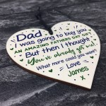 Personalised Fathers Day Gift For Dad Funny Fathers Day Card