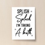 Funny Bathroom Sign Bathroom Accessories Bathroom Decor