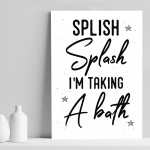 Funny Bathroom Sign Bathroom Accessories Bathroom Decor